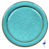 Service Draw bleu turquoise