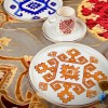 Lot 6 assiettes arabesque 18 cm