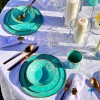 Service Draw bleu turquoise