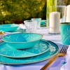 Service Draw bleu turquoise