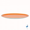 Assiette plate Morocco Orange 32 cm