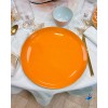 Assiette plate Morocco Orange 32 cm