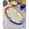 Assiette Ovale Ruanda 33 cm