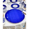 Assiette plate Morocco Bleu 32 cm