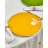 Assiette plate Morocco Jaune 32 cm