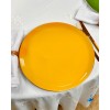 Assiette plate Morocco Jaune 32 cm