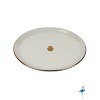 4 assiettes Glamour blanc 17 cm